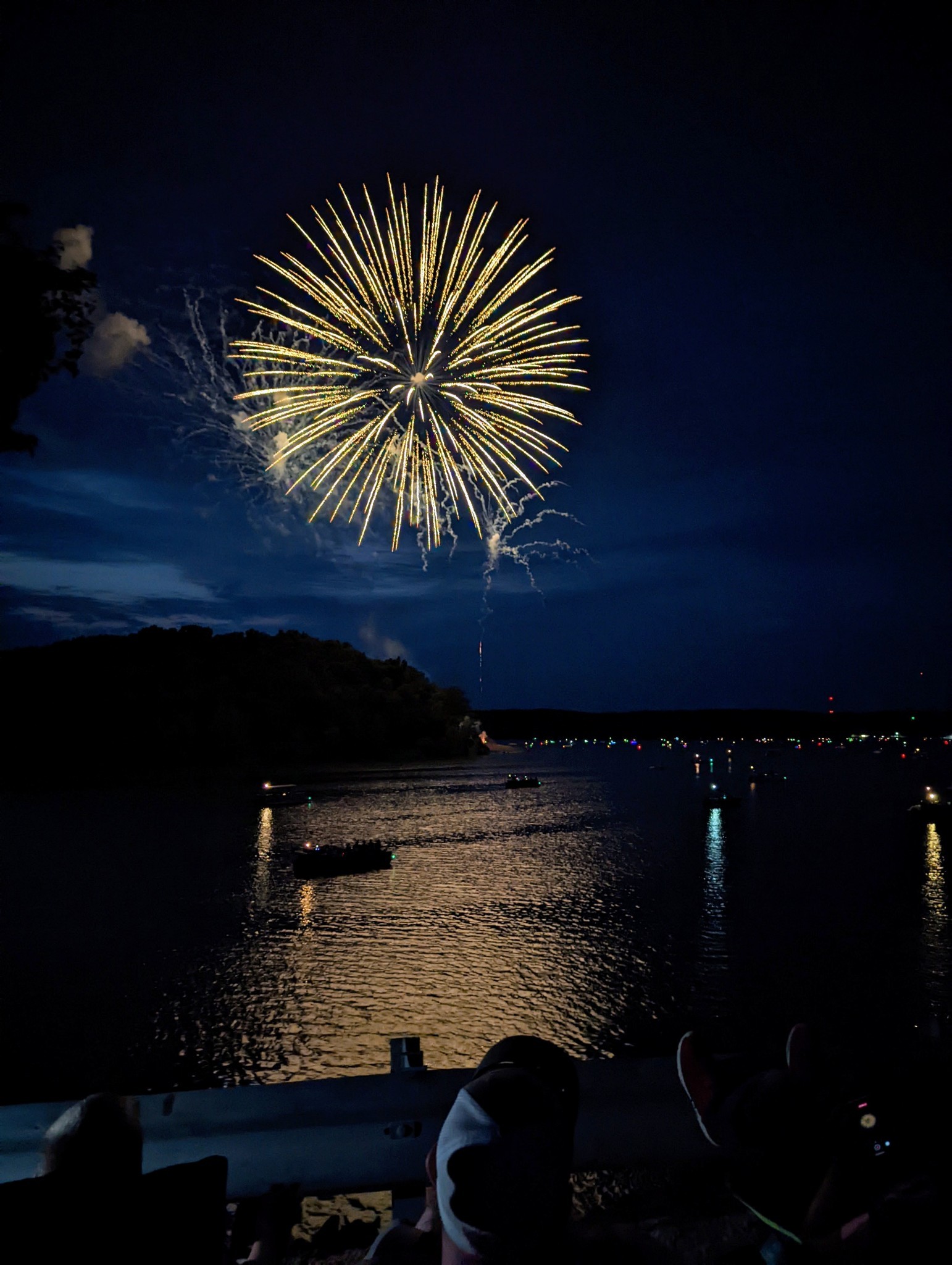 Fireworks at Wappapello Lake