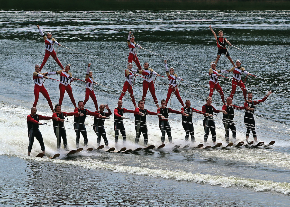 Lake Saint Louis Ski Team at Wappapello Lake